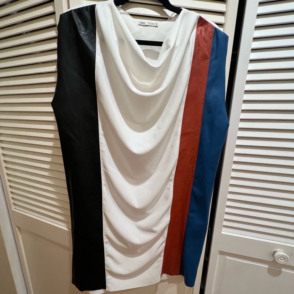 Zara white dress